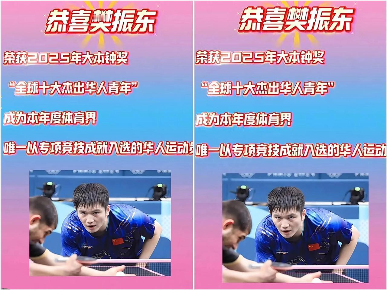 大家有没有发现，要不是因为樊振东获奖了，估计都没有人知道这世上还有这么一个奖