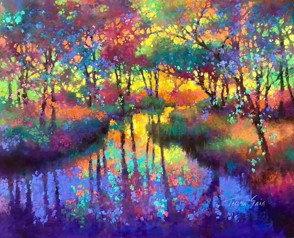 画家TeresaSaia绘画作品欣赏遇见艺术遇见美好绘画