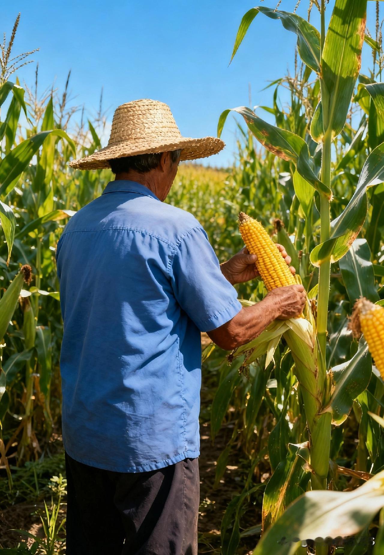 跟邻居半年没说话，听说他住院，我二话不说帮他把包谷收回家。粮食坏了多可惜呀