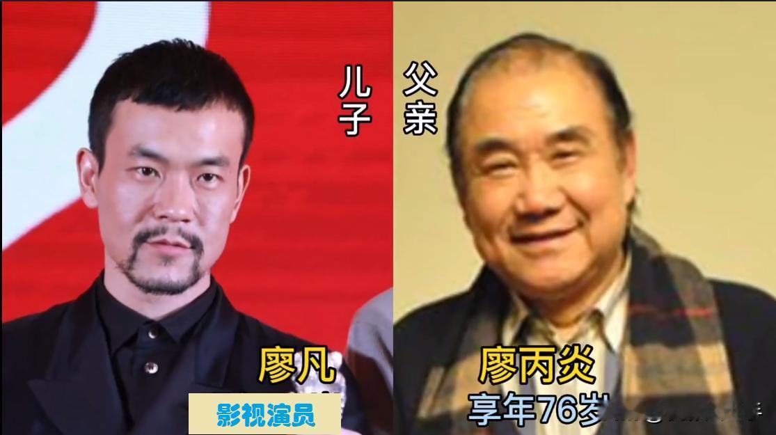 “阴阳相隔”的明星父子，生前很少知晓其父子关系。廖凡，拒绝了父亲为他铺路，靠