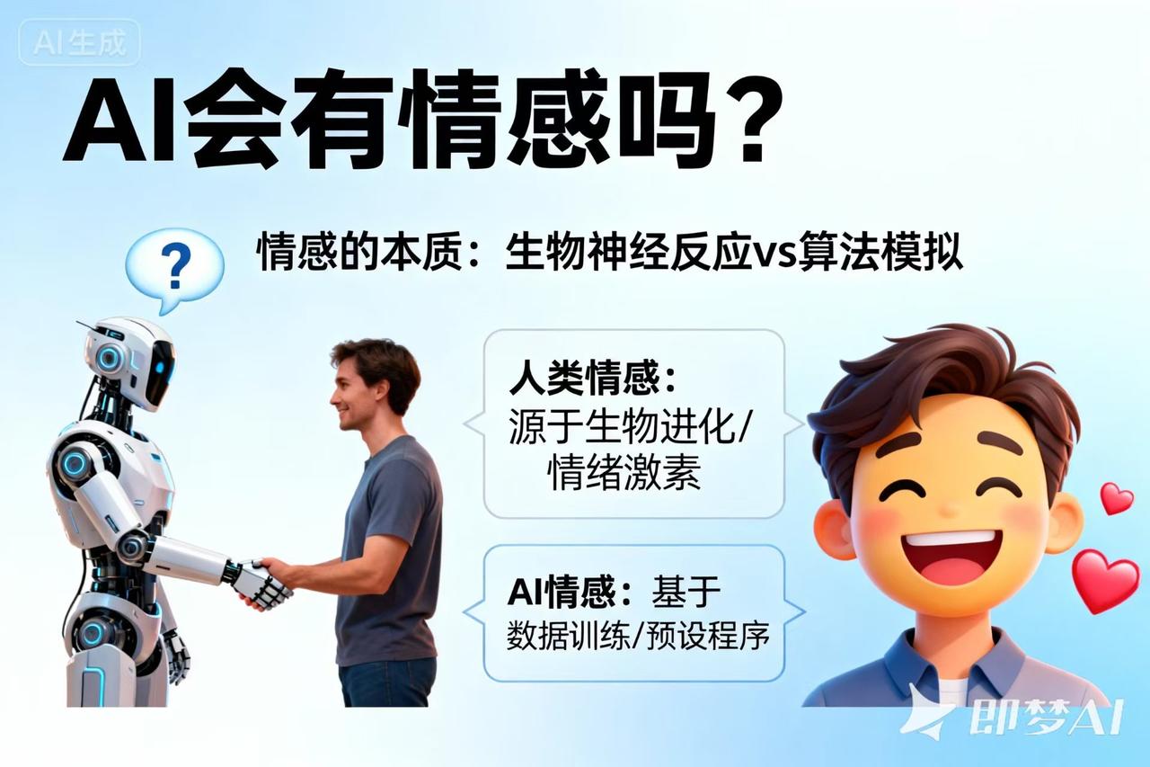AI会有情感吗？看了Deepseek的回答，你会怎么想？我：作为AI，你会