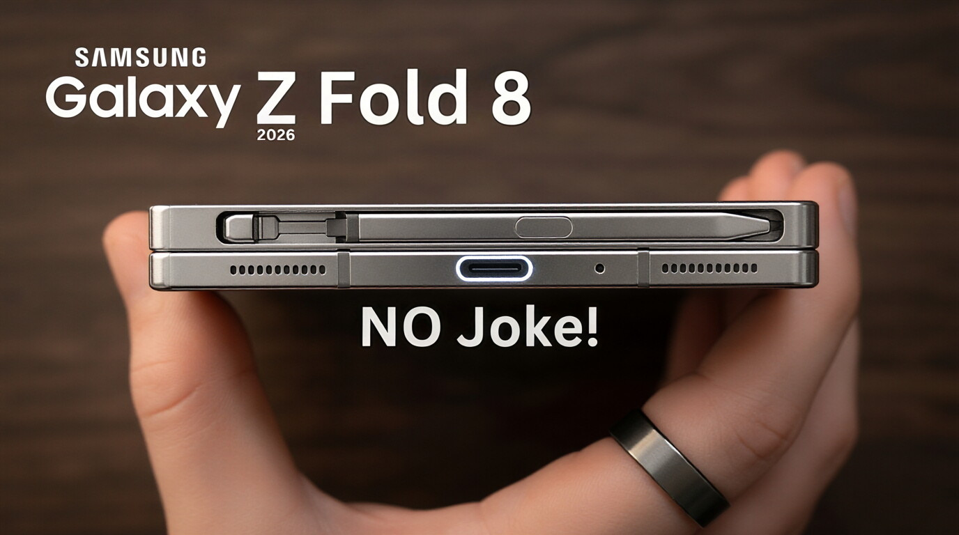 三星ZFold8爆料满天飞，若有SPen内置如下图，折叠封神。