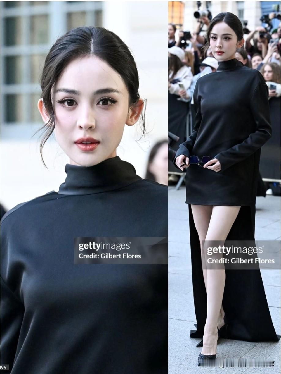 娜扎这次巴黎之行，最绝的就是她那张脸！力挺她是“合照杀手”，美女多拍图真的对眼睛