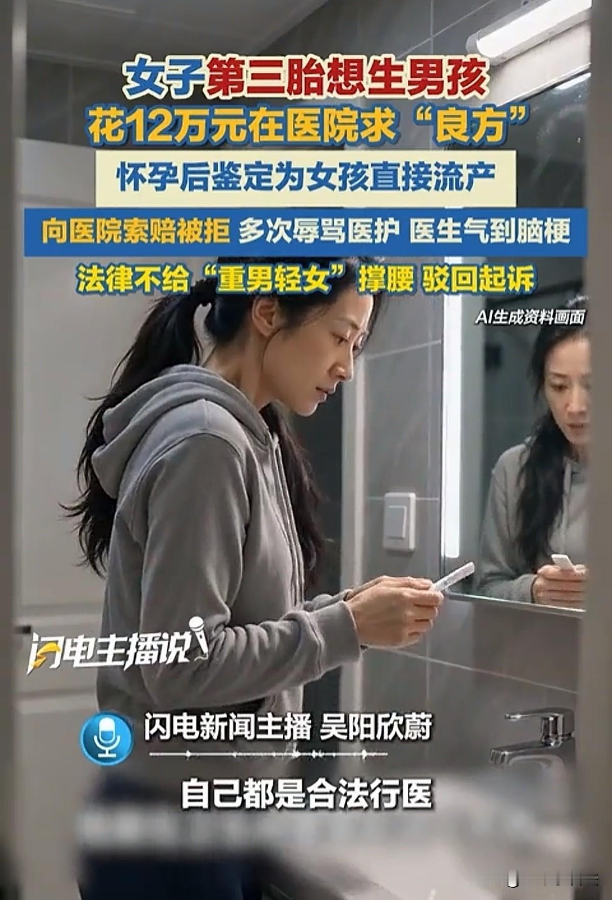 太荒唐！河南南阳，女子婚后连生2胎都是女儿，她和丈夫思想守旧，觉得不孝有三无后为