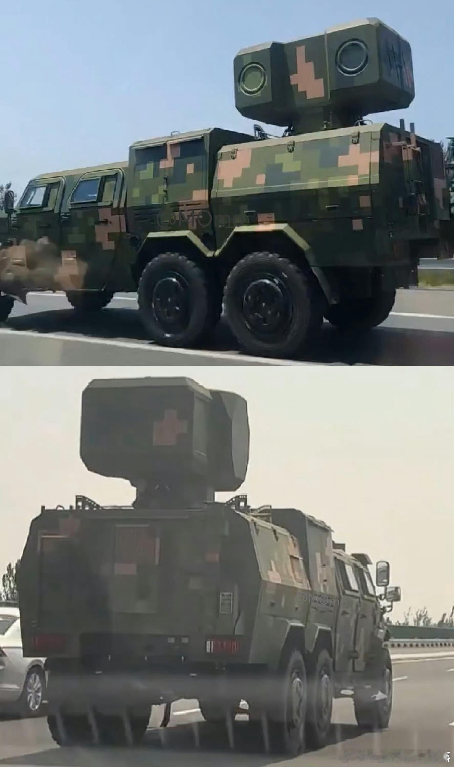 九三阅兵解读关注我九三看更多重装合成旅一般都是履带式装甲车辆组成，虽然火力猛、血