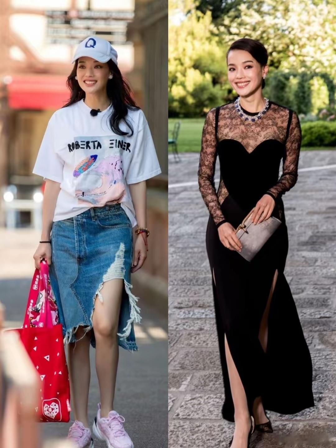 舒淇才是“熟女”穿搭天花板，松弛又显贵的穿搭look，照搬就对了​​​