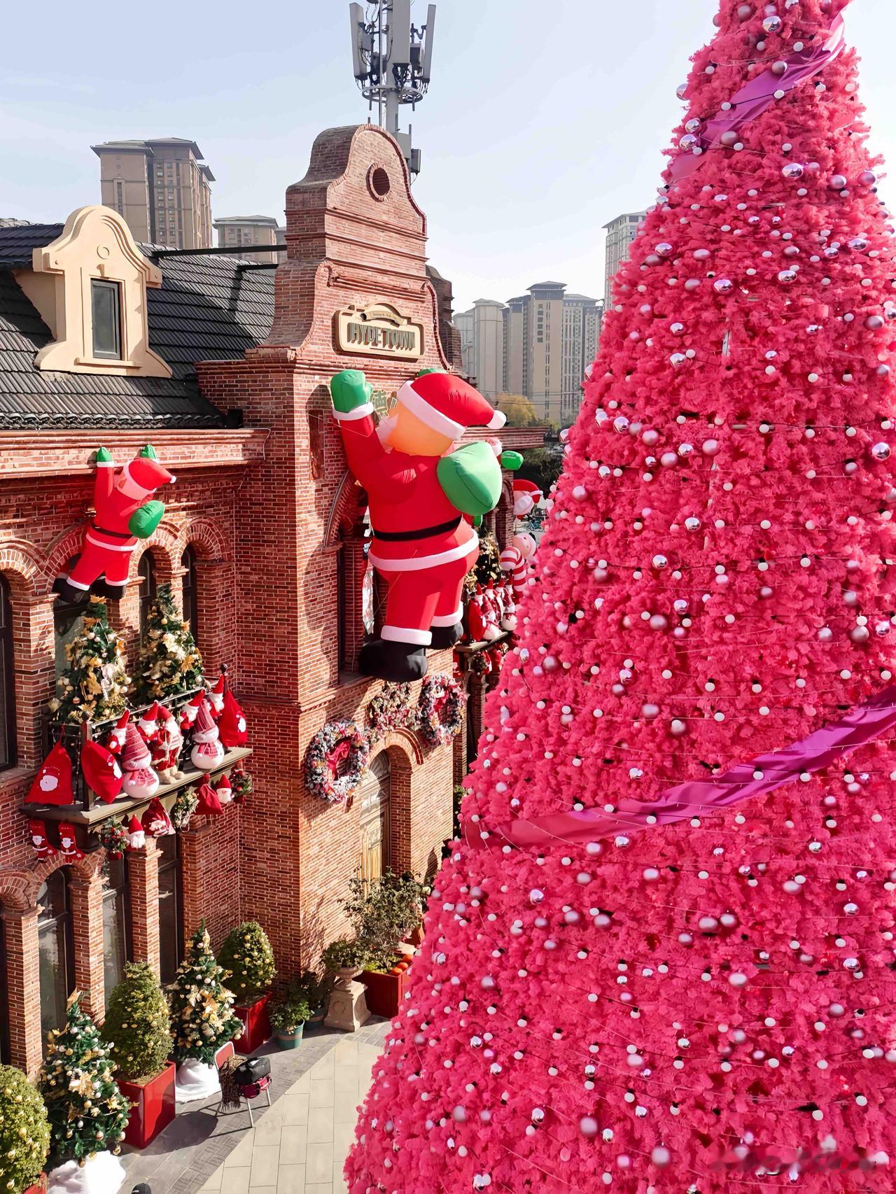 西安圣诞卷疯了！11月底就美到犯规🔔救命！11.26实拍西安海德小镇，圣