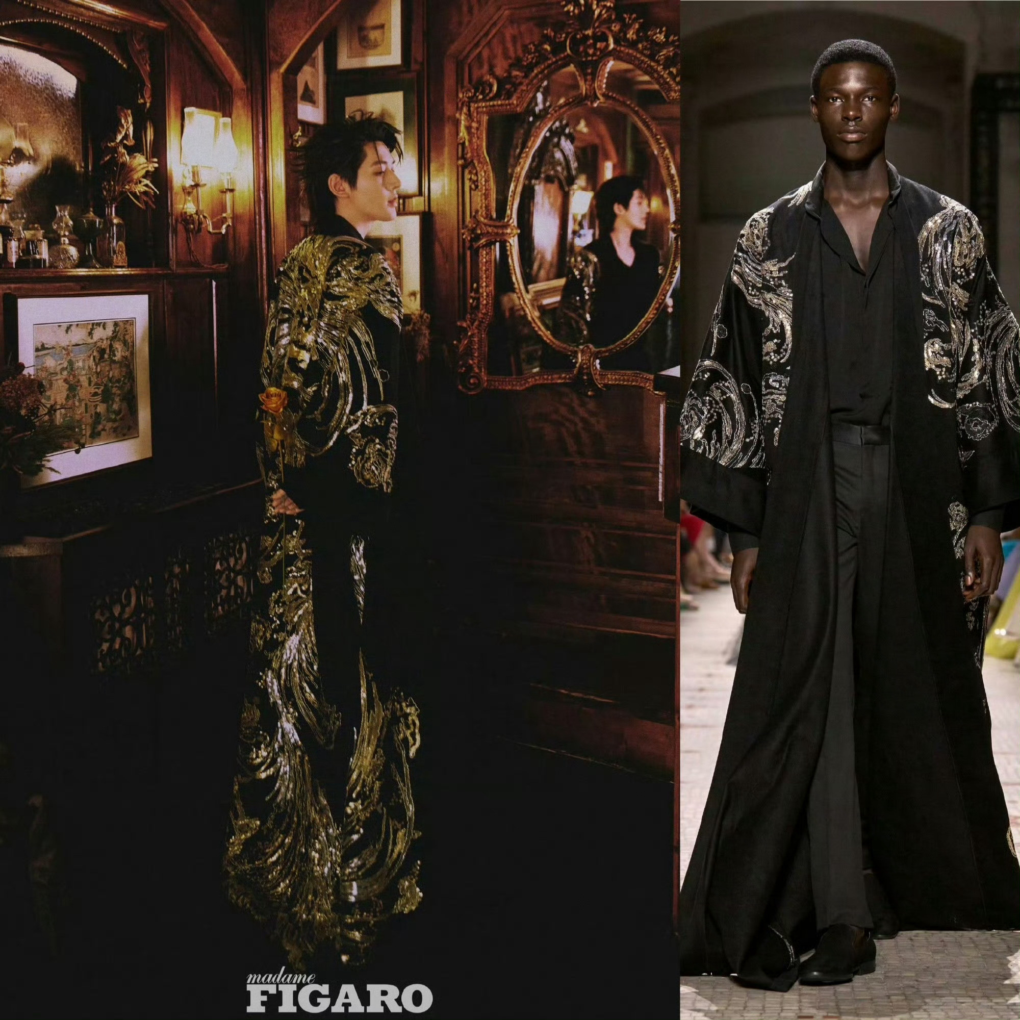 ElieSaab高定最近五年国内首穿曝光一览2022春夏高定：倪妮2022秋冬高定：蔡徐坤2023春
