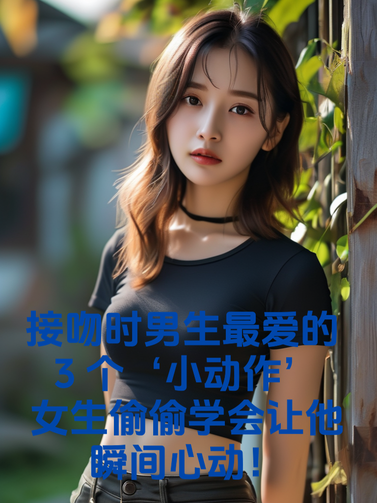 接吻时男生最爱的3个‘小动作’，女生偷偷学会让他瞬间心动！