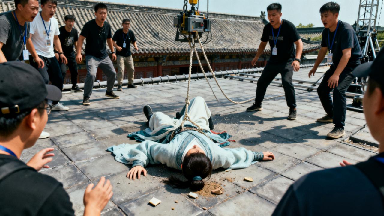 威亚失控后脑勺触地！成毅片场惊魂一刻，替剧组发声的样子戳痛无数人11月27