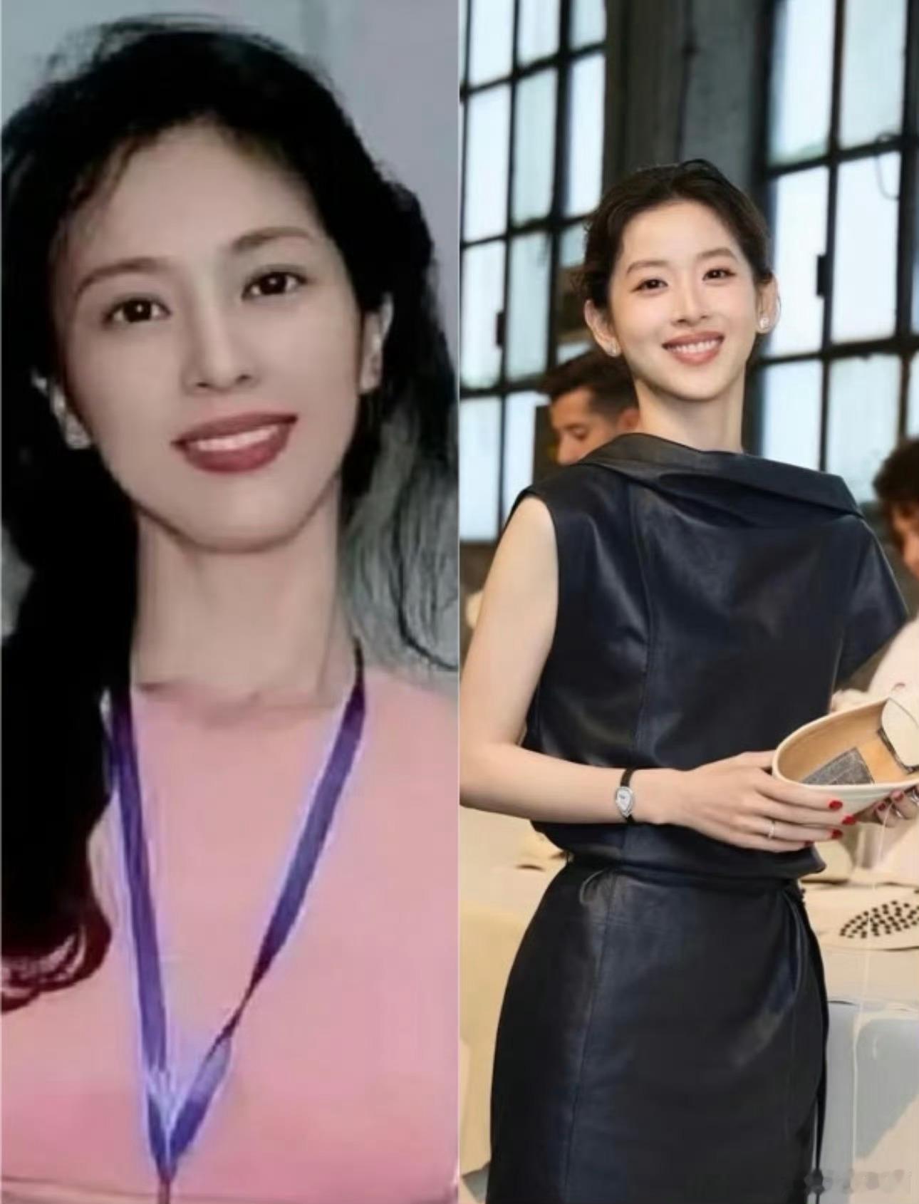 章泽天比刘亦菲还像刘亦菲妈妈刘亦菲妈妈更大气有气场
