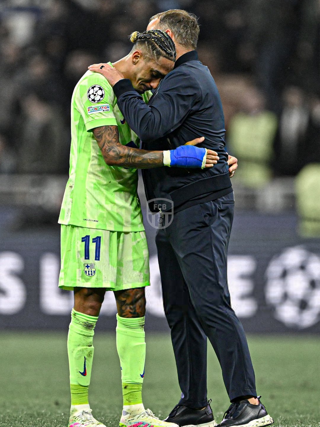 拉菲尼亚：弗里克，在我最需要帮助的时候，只有他相信我，甚至连我自己都不相信我。