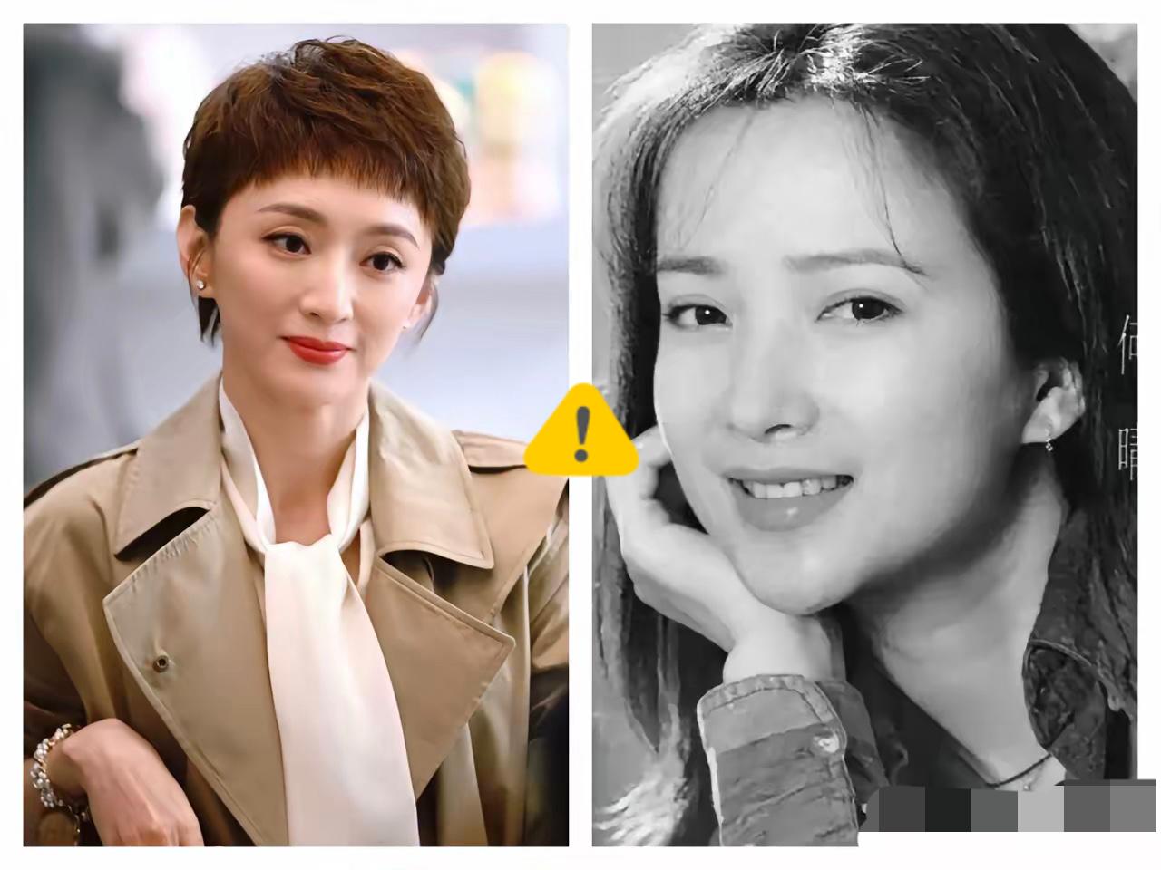 大家仔细看，张澍和何晴的面相对比，很明显。张澍自带精明清醒的劲儿，把日子过得