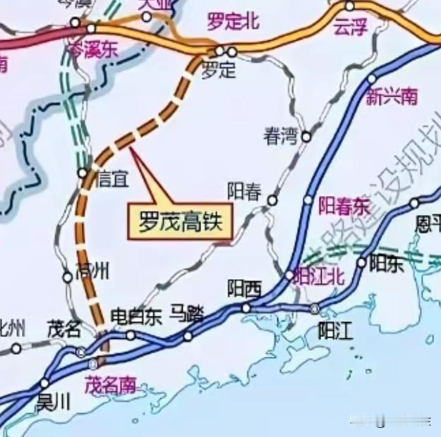 一觉醒来，茂名惊觉邻居阳江已然实现了县县通高铁。论经济实力，茂名是阳江的3倍之多