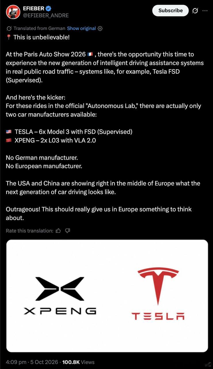小鹏这两波海外智能辅助驾驶的传播真的是支棱起来了。上次在荷兰和特斯拉FSDV