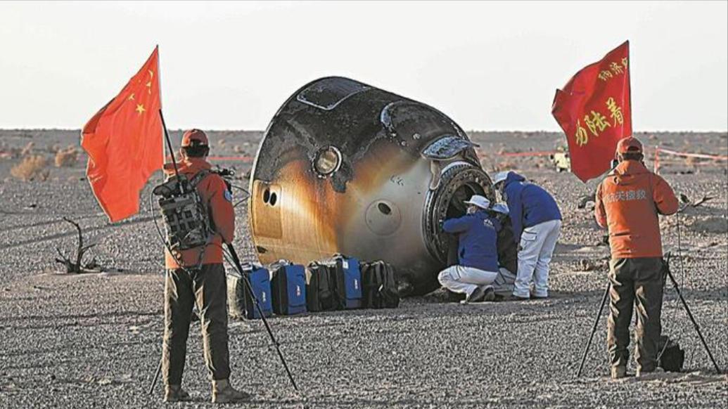 神舟上演“太空创可贴”奇迹！舷窗带伤270天，今日英雄归来，当神舟二十号稳稳落地