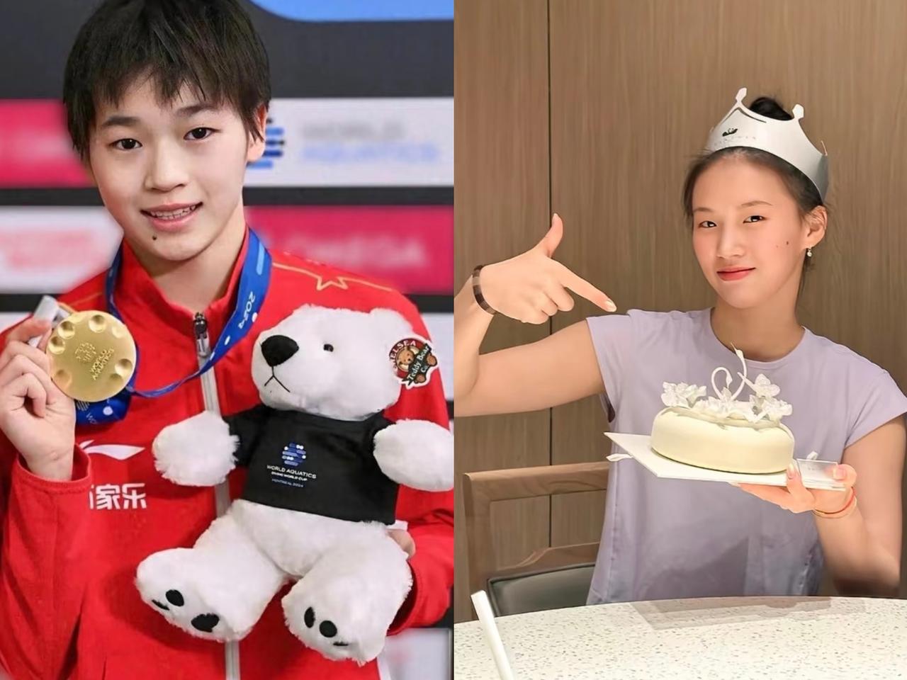 都是国家队队员,“暗较劲”是藏不住啦!陈芋汐:我输了,但不想退赛,也不想