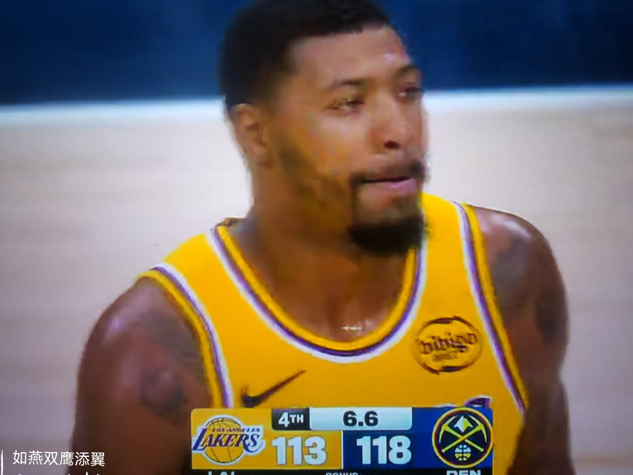 湖人三“拒投”湖人客场113-120，不敌掘金。东契奇27分