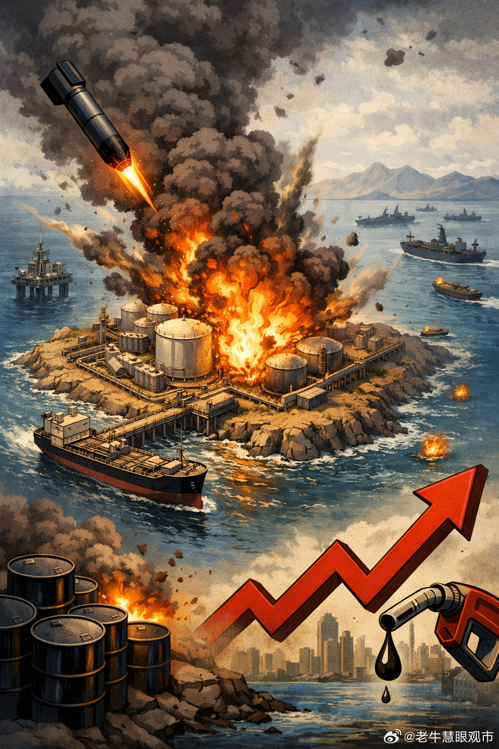 哈尔克岛危机：石油市场的新定价时代或将开启