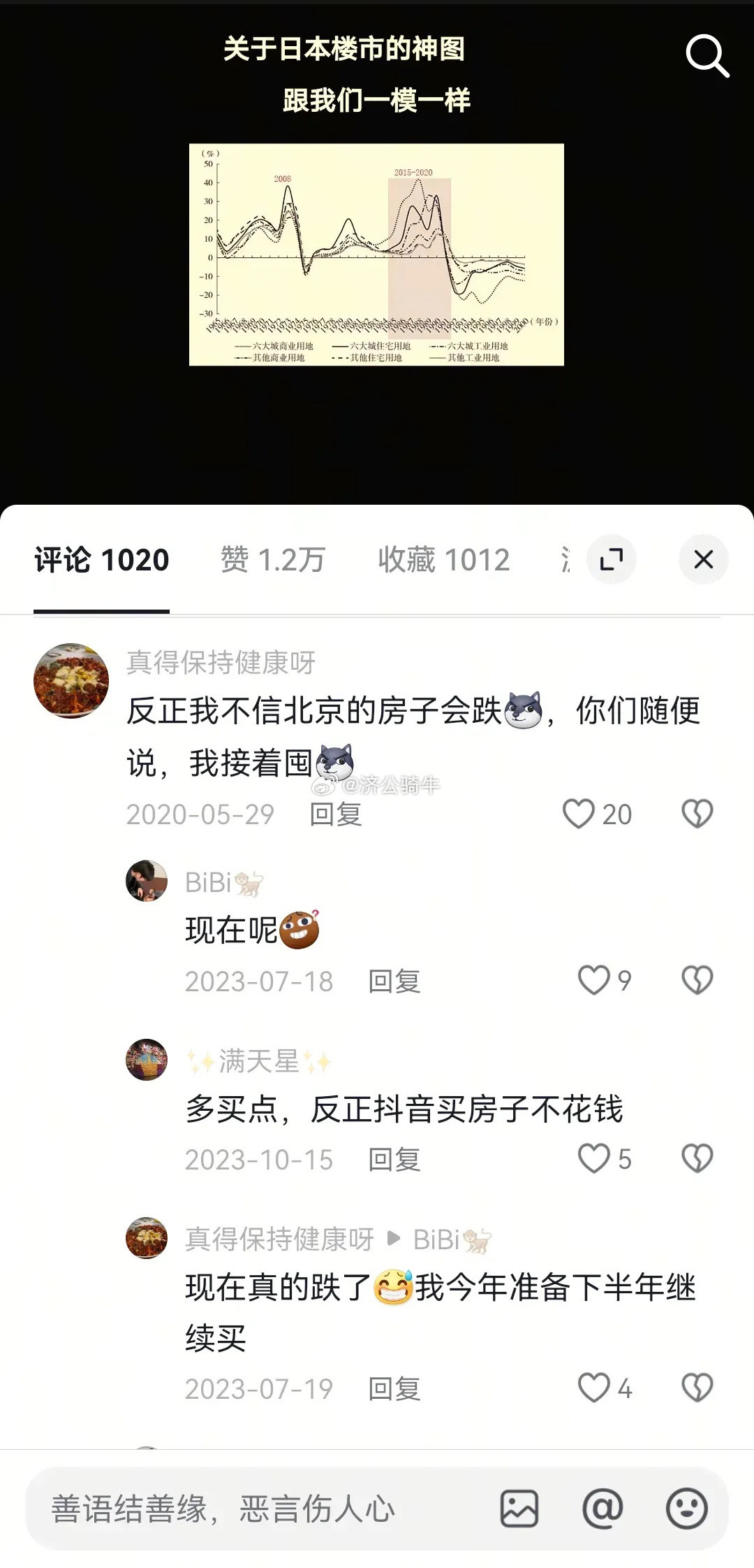 抖音里2020年发了一条视频，现在还有评论，这哥们太逗了。专治各种不服和头铁​