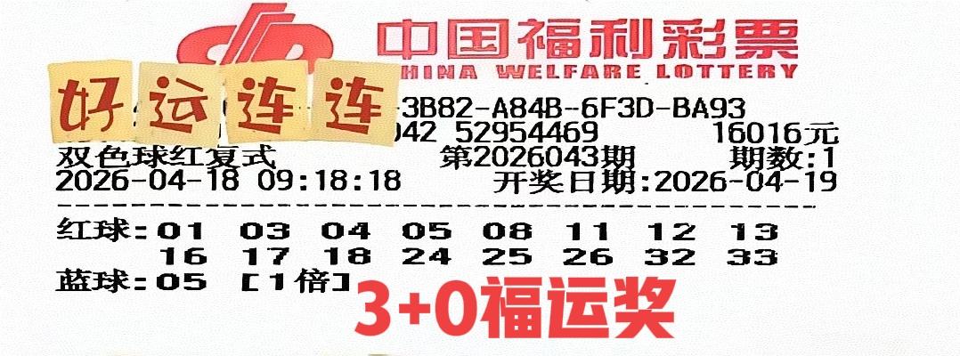 这几张万元大票的结局各有不同，要么2+0啥也不是，要么3+0福运奖，仅仅只有一张
