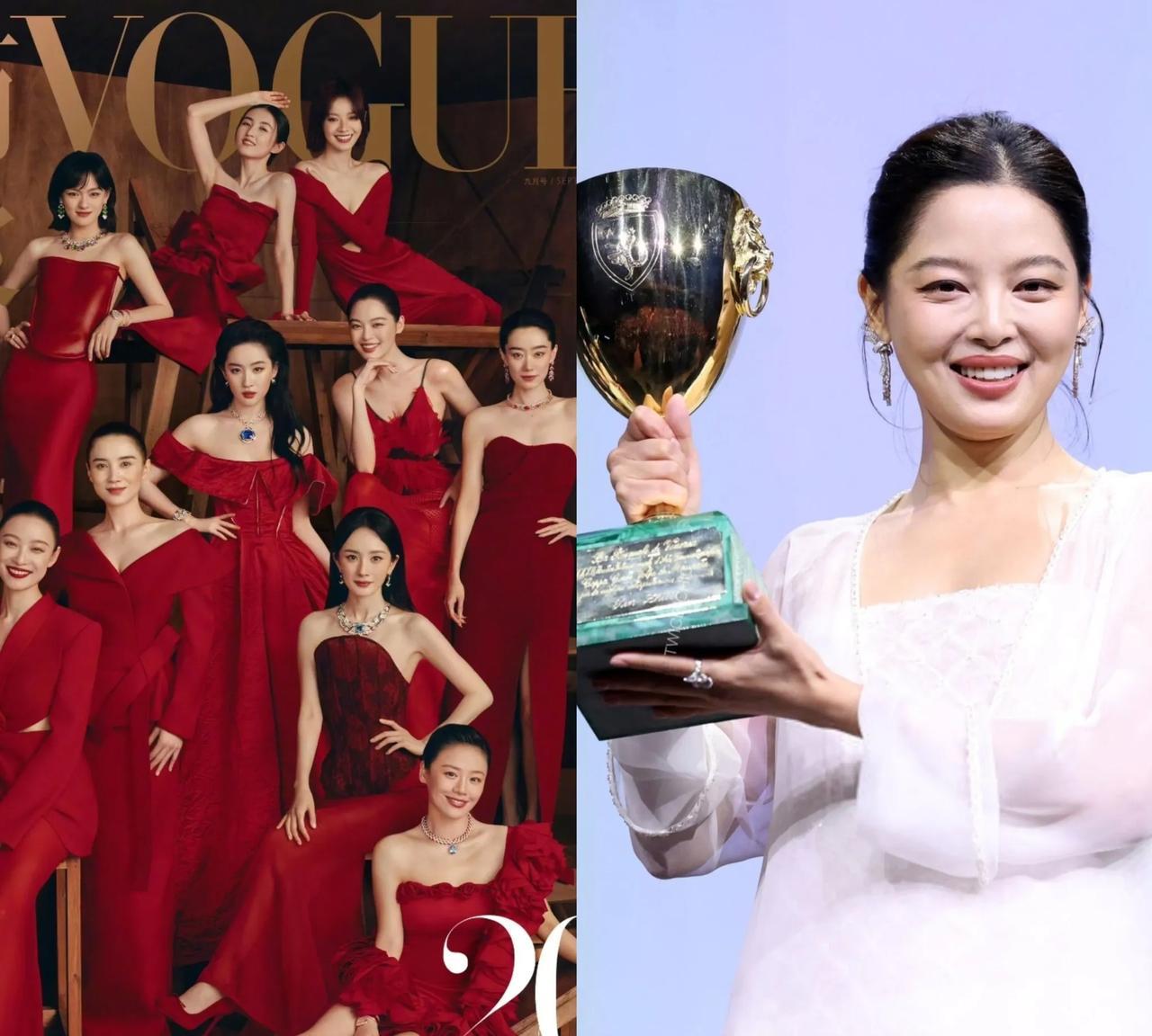 VOGUE的品牌方这下追悔莫及了！杂志封面刚拍没几天，本以为刘亦菲影响力最强