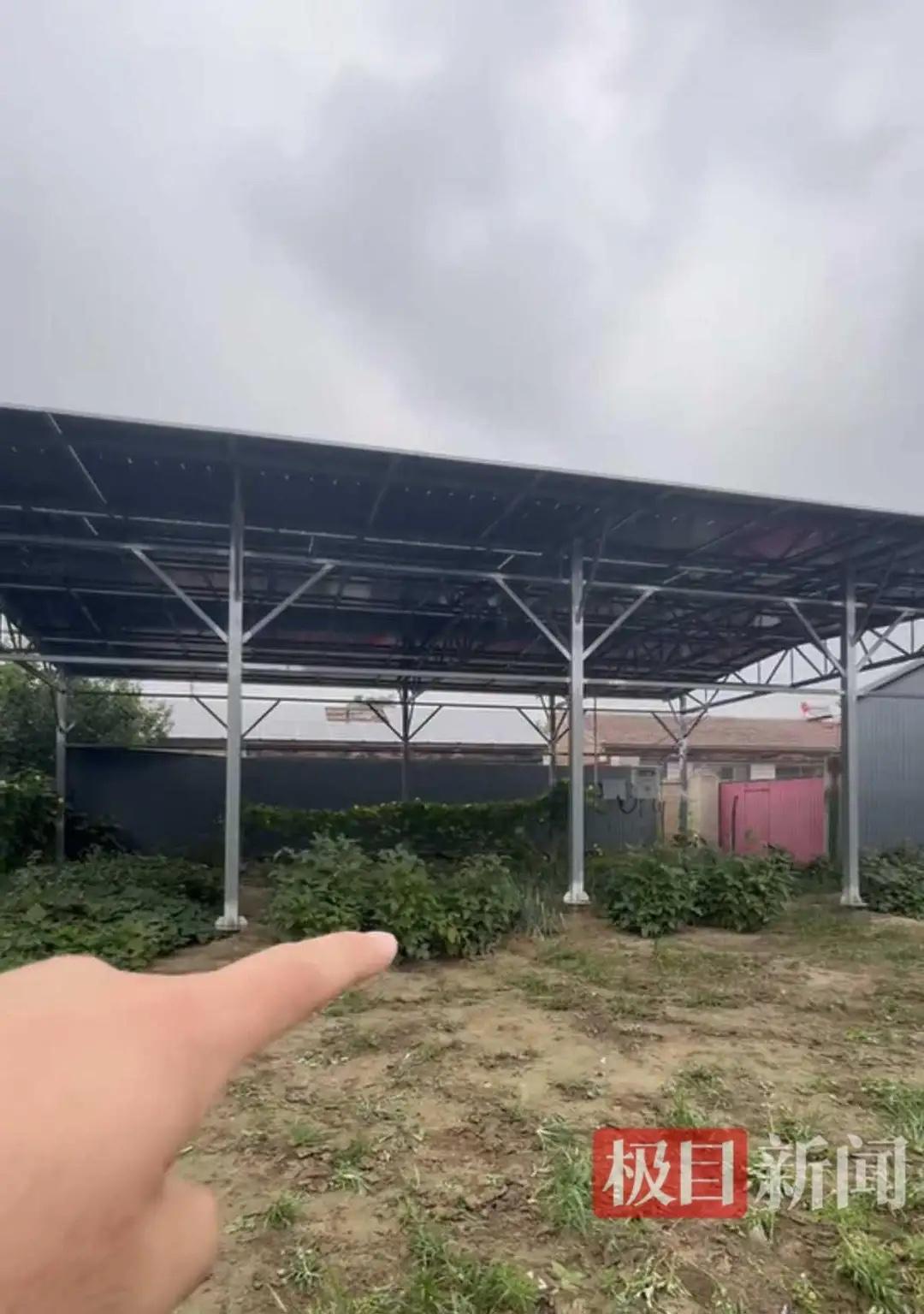 河北廊坊，一男子把自己的宅基地出租给了光伏公司，每年租金1200元，签了25年，