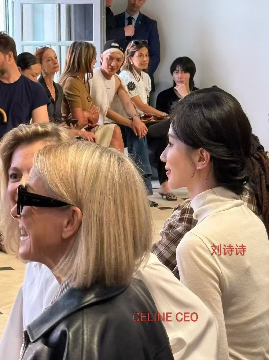 celine26春季时装秀刘诗诗CELINEQUEEN名副其实，顶级美貌配