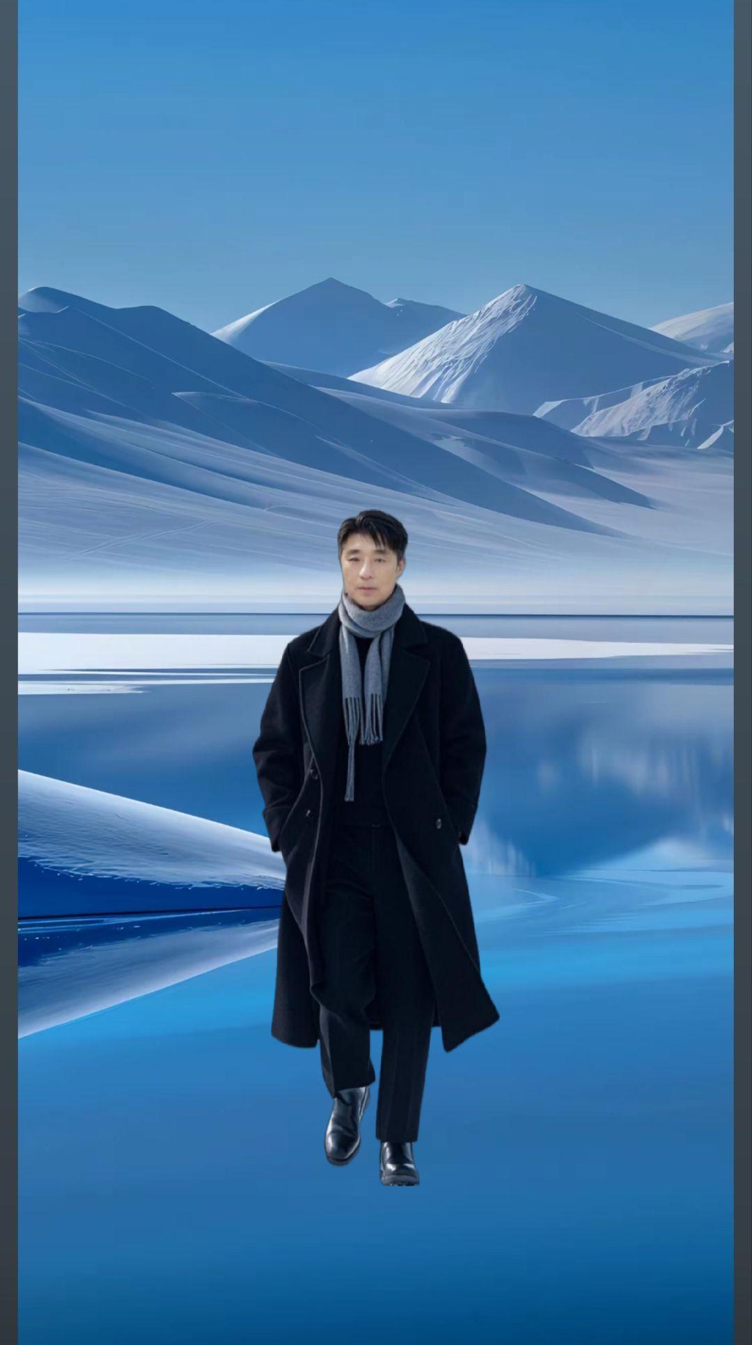 /雪山湖泊秘境风光摄影大自然的鬼斧神工西藏最美湖泊，漂雪的季节更想你一一