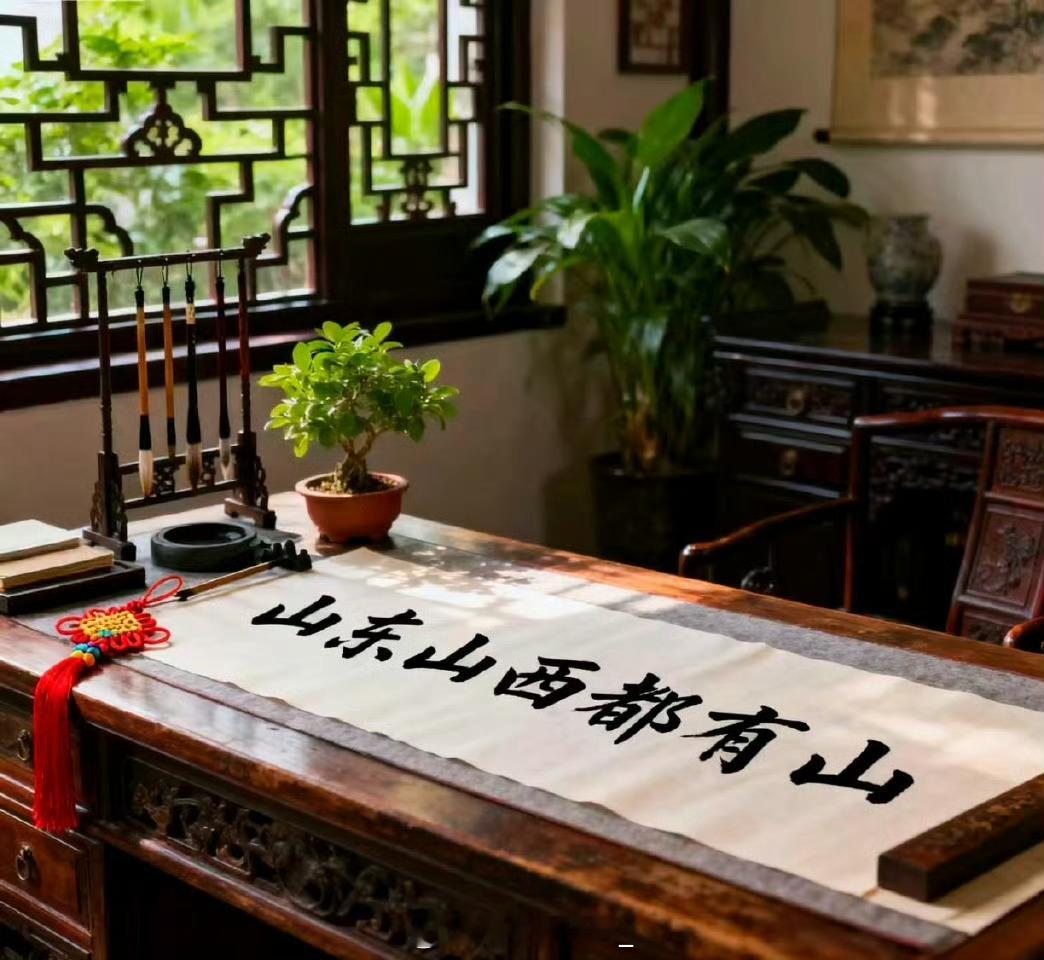 上联：山东山西都有山；下联：你怎么对？