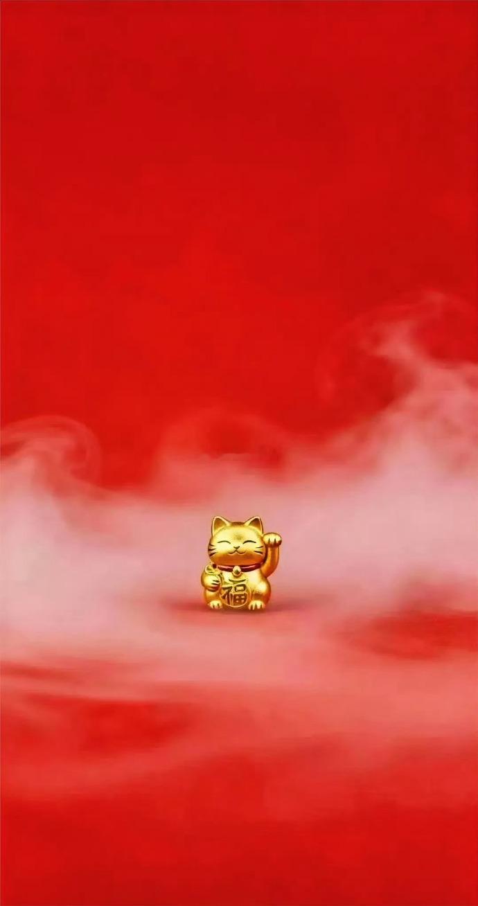 刷到招财猫，招财开运，接不接？这是玄学​​​
