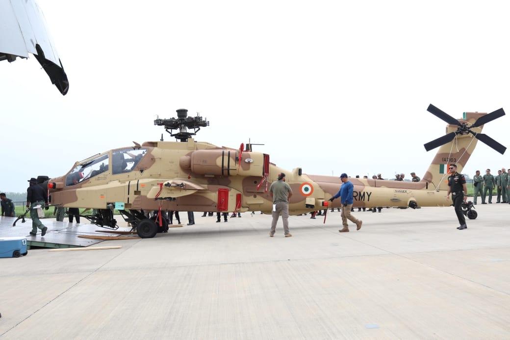 印度陆军已接收最后一批AH-64E阿帕奇攻击直升机，该批飞机于2025年