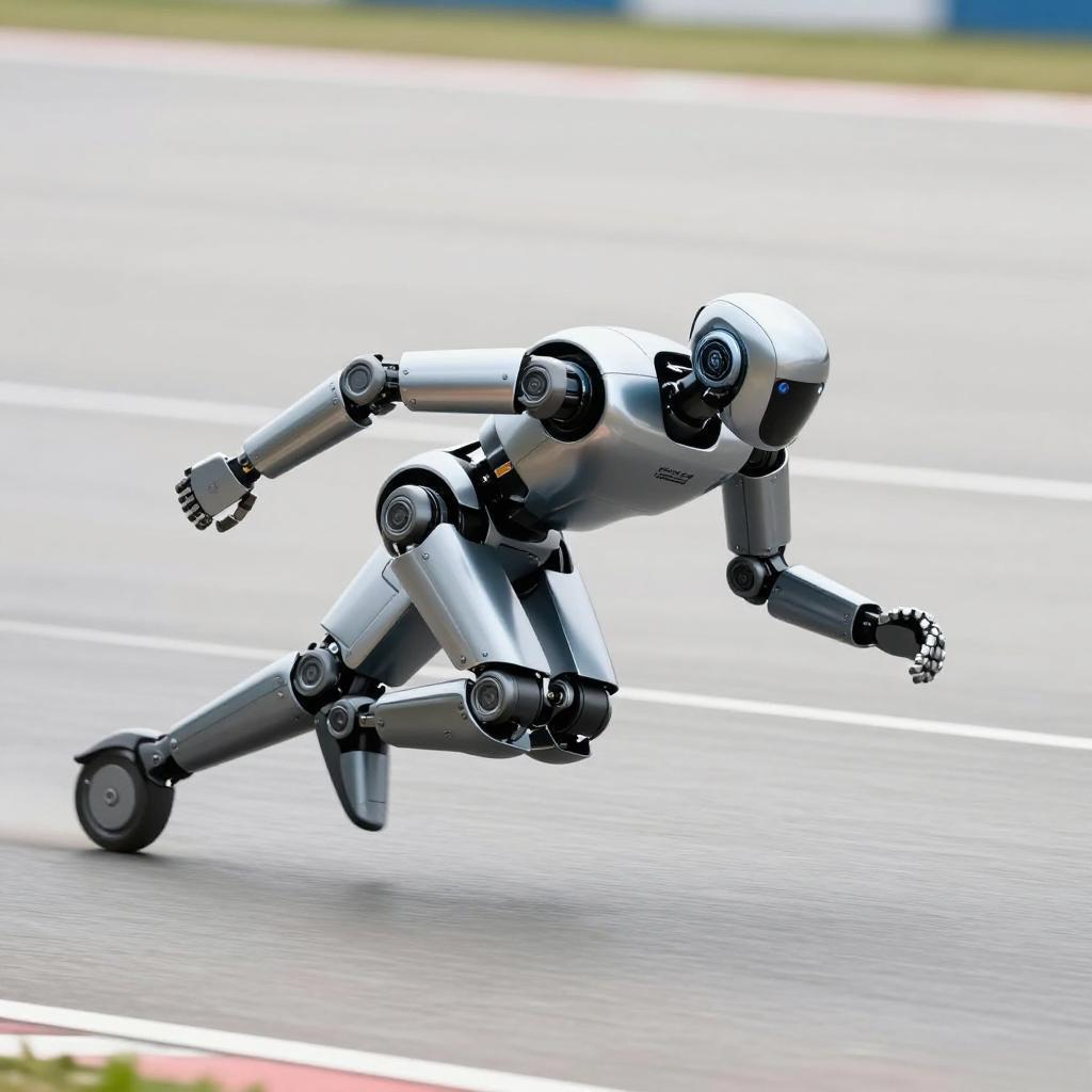 宇树机器人飙出10米/秒！国产人形机器人跑进"运动员"级别当"闪电"博尔特的