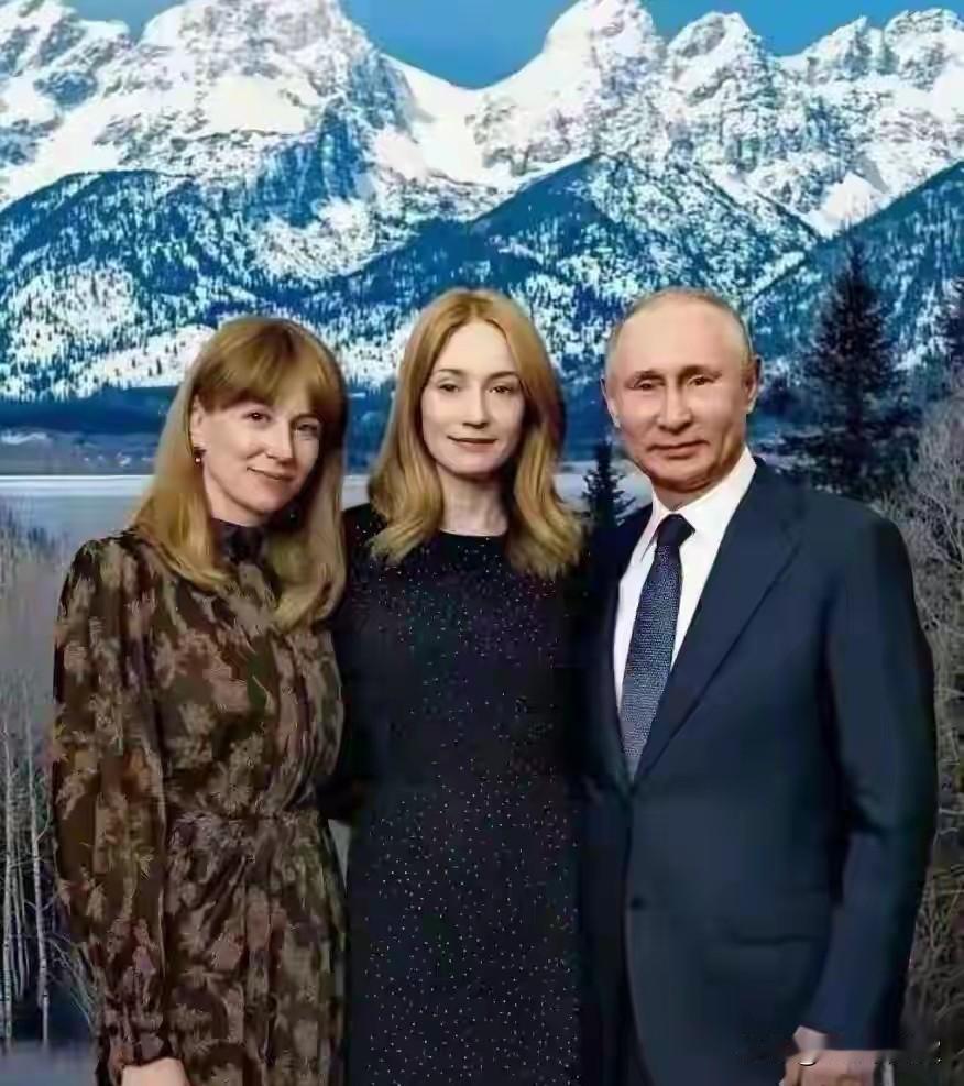 普京作为一国之主在忙也抽时间来陪伴家人和女儿享受片刻家庭温暖