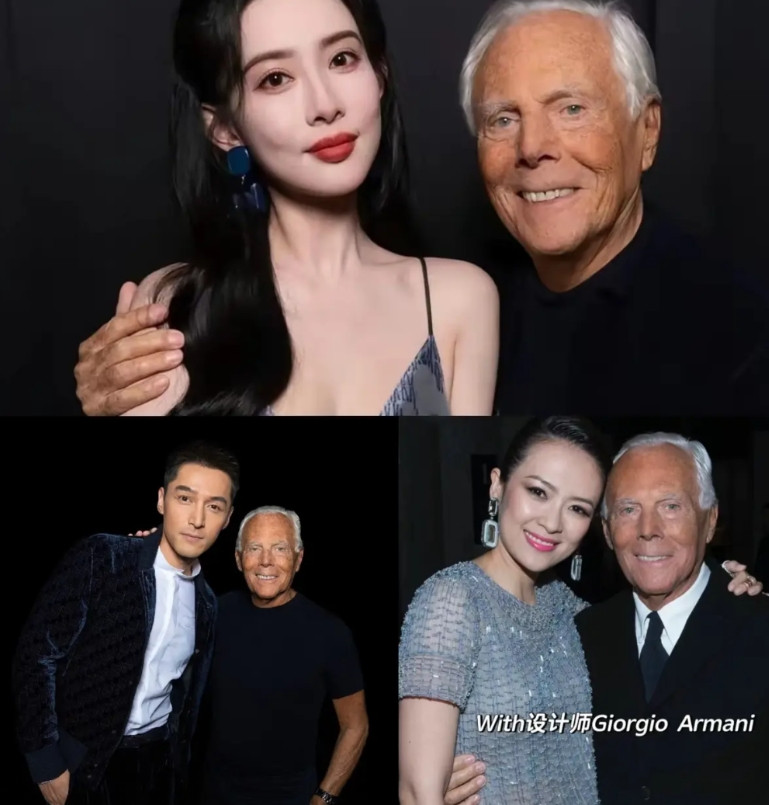 果然是戏子无情。91岁的阿玛尼去世，万万没想到导致国内好几个大明星被吐槽。