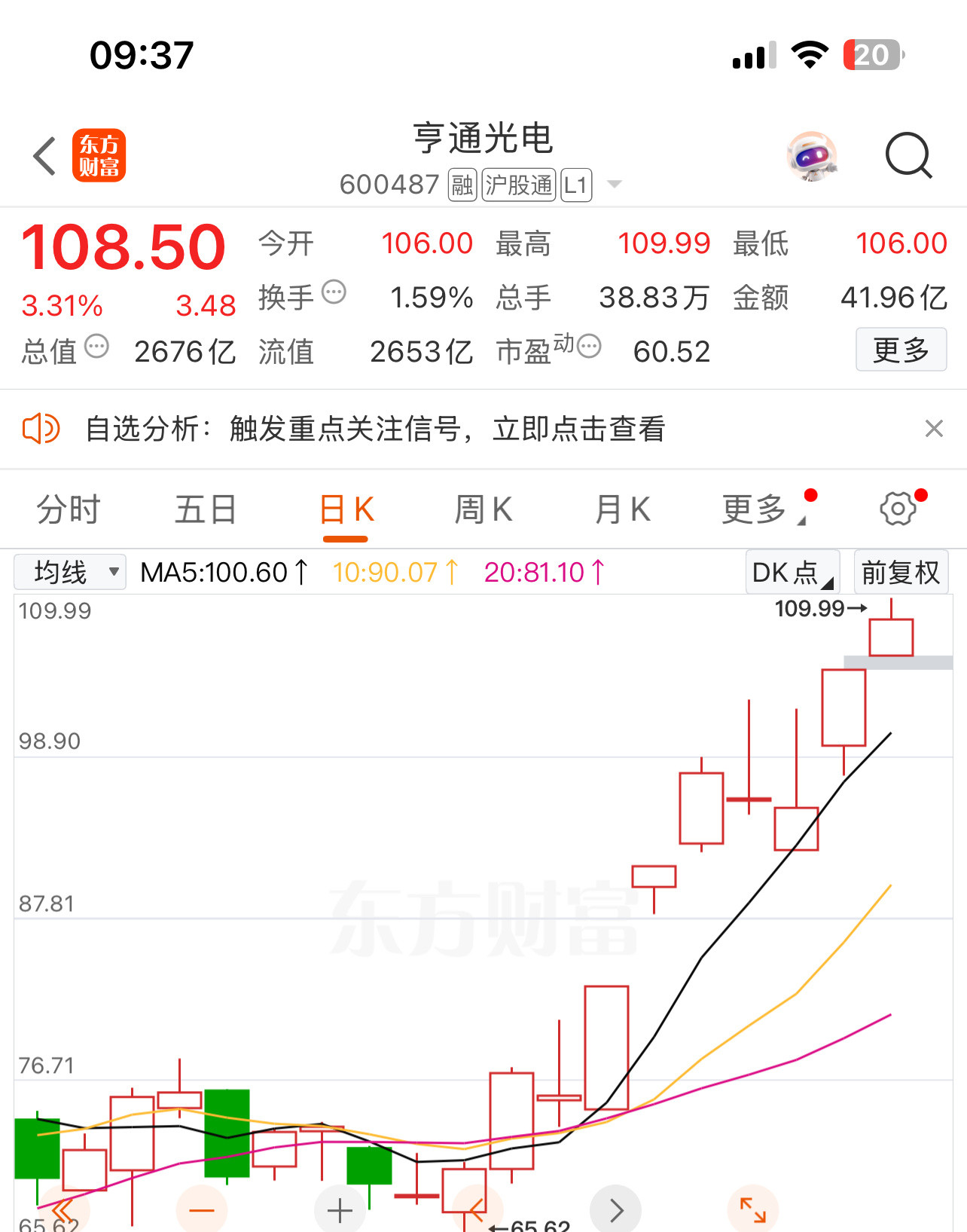 亨通继续