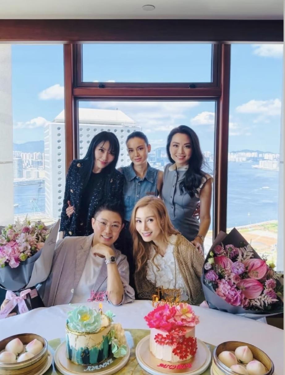 6月23日，有媒体晒出李嘉欣请名媛在香港为自己庆祝56岁生日的画面，其中林恬儿出