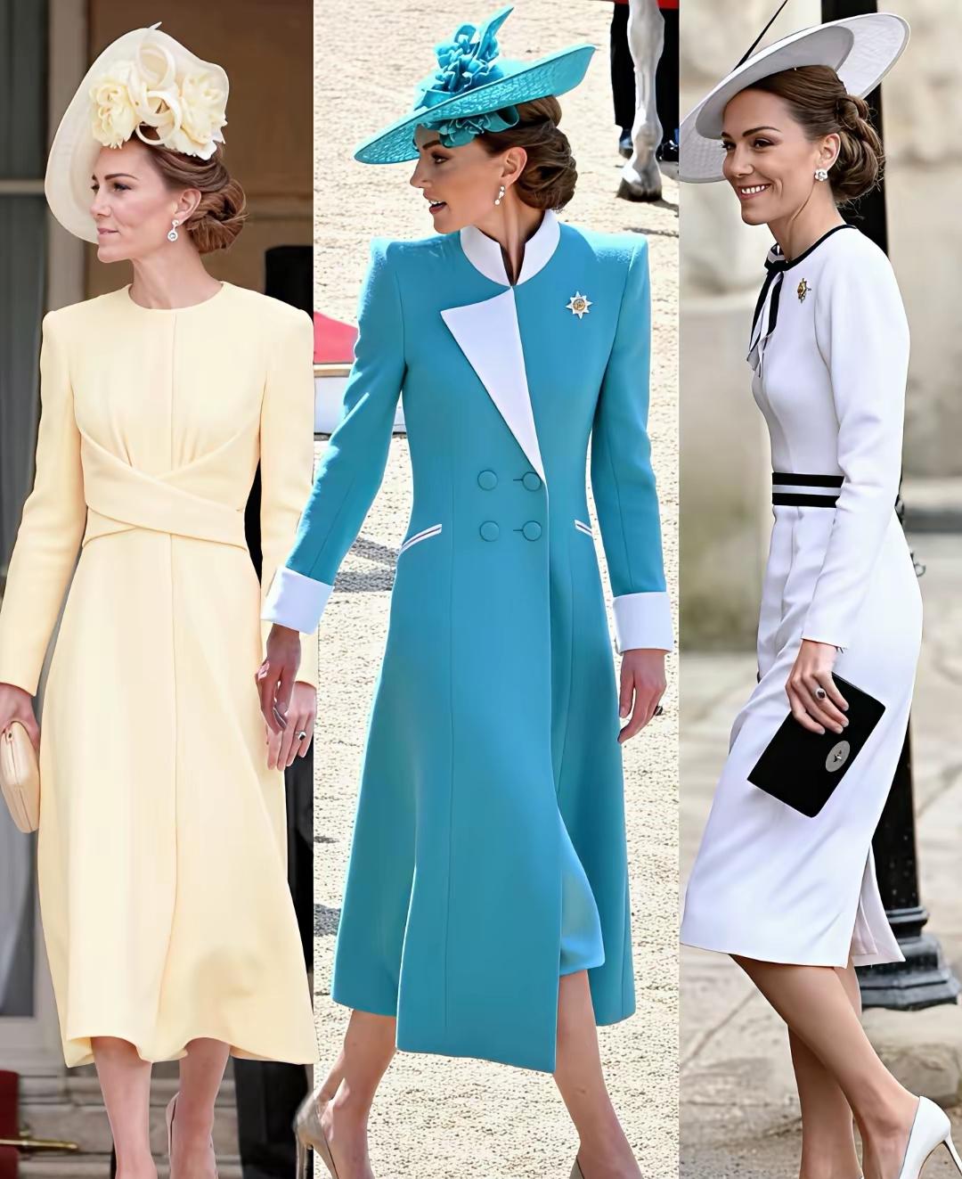 不愧是凯特，越来越有自己的时尚范呢？或许是因为有戴安娜的“珠玉在前”，总觉得凯