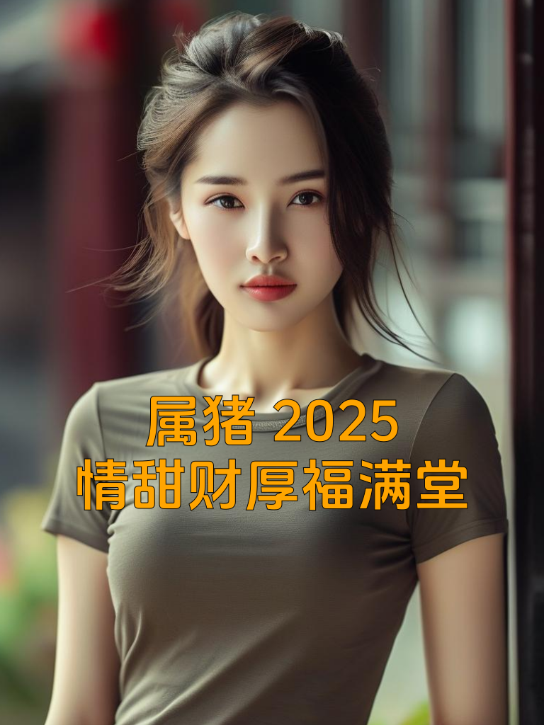 属猪2025：情甜财厚福满堂