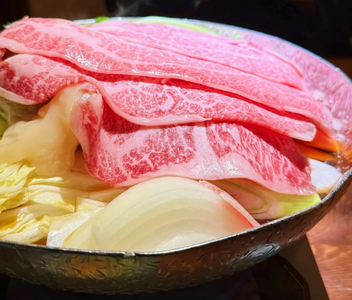 昨天这个寿喜锅肉真好