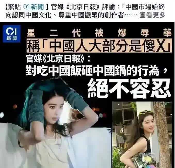 最近几天，有段录音曝光了，里面李凯馨说自己来中国就是为了赚钱，对中国没好感，还说