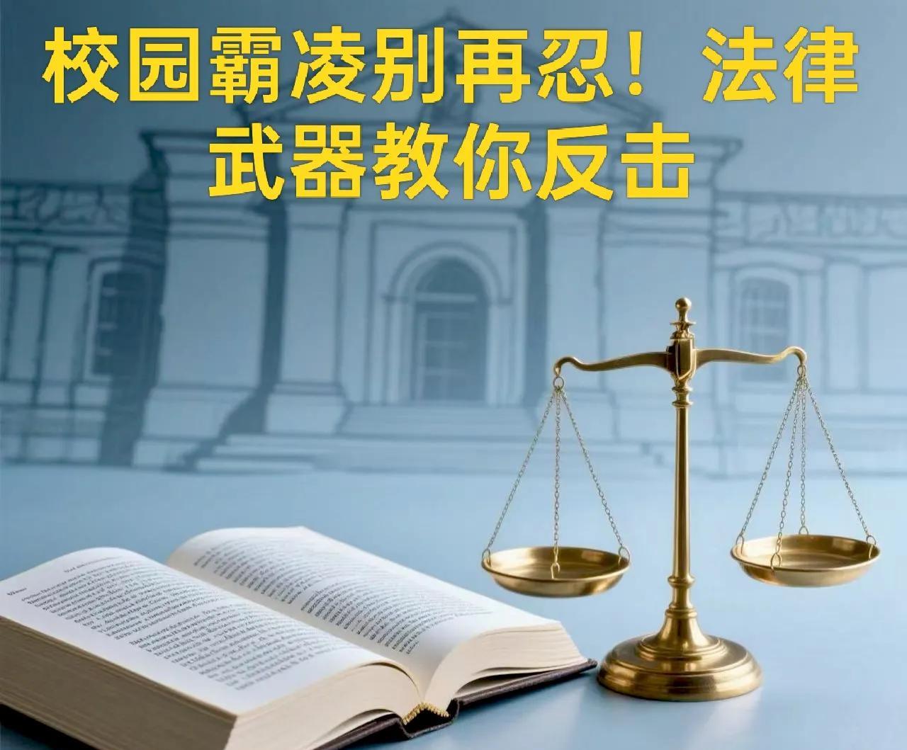 校园霸凌别再忍！法律武器教你反击家人们，今天必须和大家好好聊聊校园霸凌这个沉重
