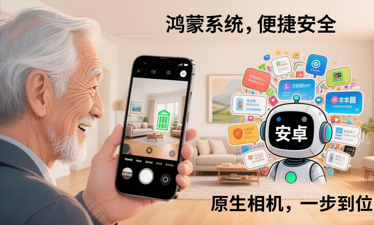 说实话，安卓生态不适合老人使用。安卓手机看点广告或者点了些乱七八糟的就会下载一