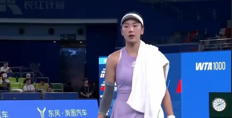 如果郑钦文不退出武网，王欣瑜可能首轮就不会输球王欣瑜输给排名比自己低几十位的日