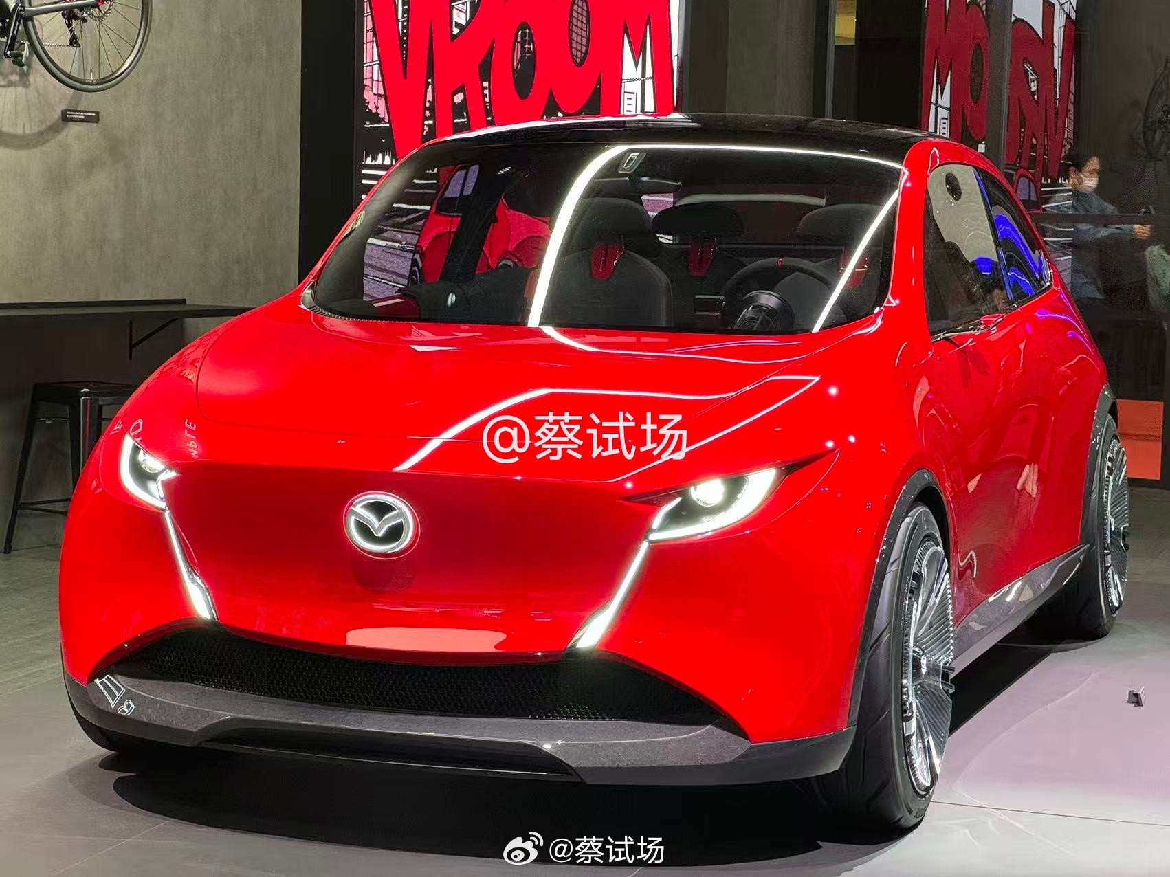 马自达VisionX-Compact概念车，2025移动出行展，东京，2025