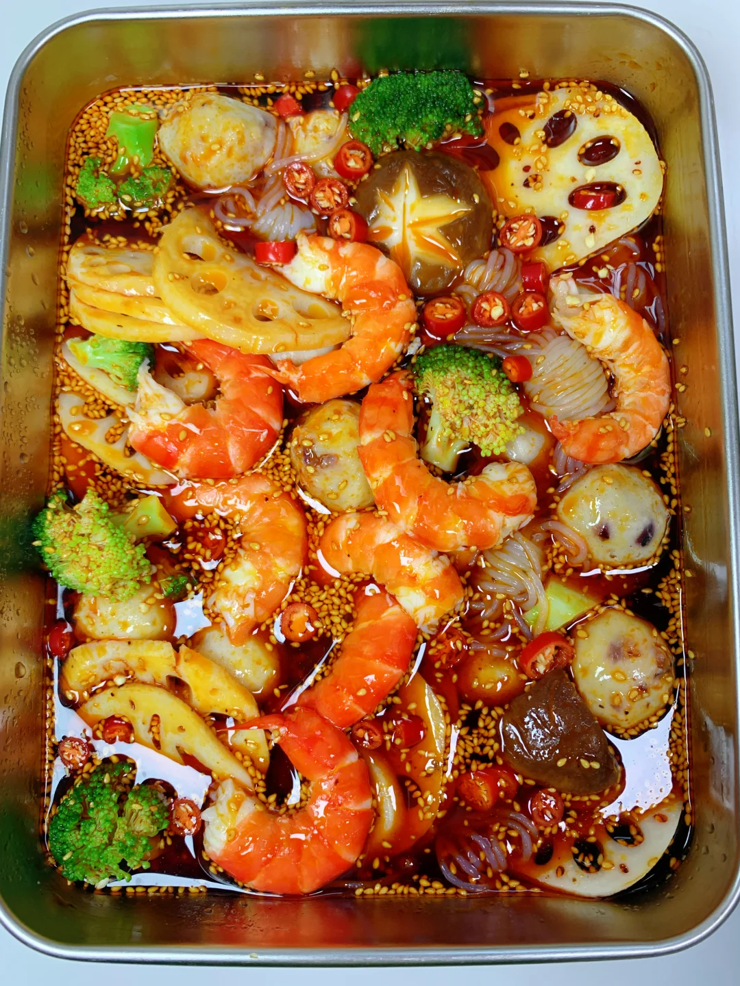 答应我，一定要试试这个红油钵钵鸡！