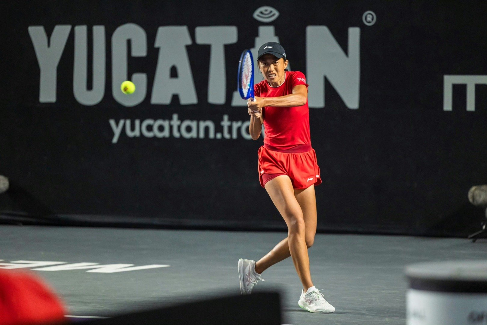 帅姐好可惜，不屈失败😭WTA500梅里达站，张帅鏖战近3小时，第二盘狂救4个赛