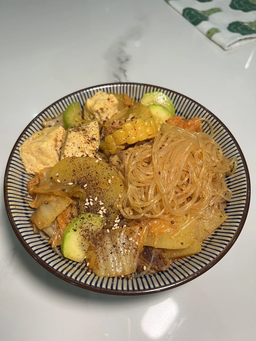 水煮菜真的好吃！重在配料