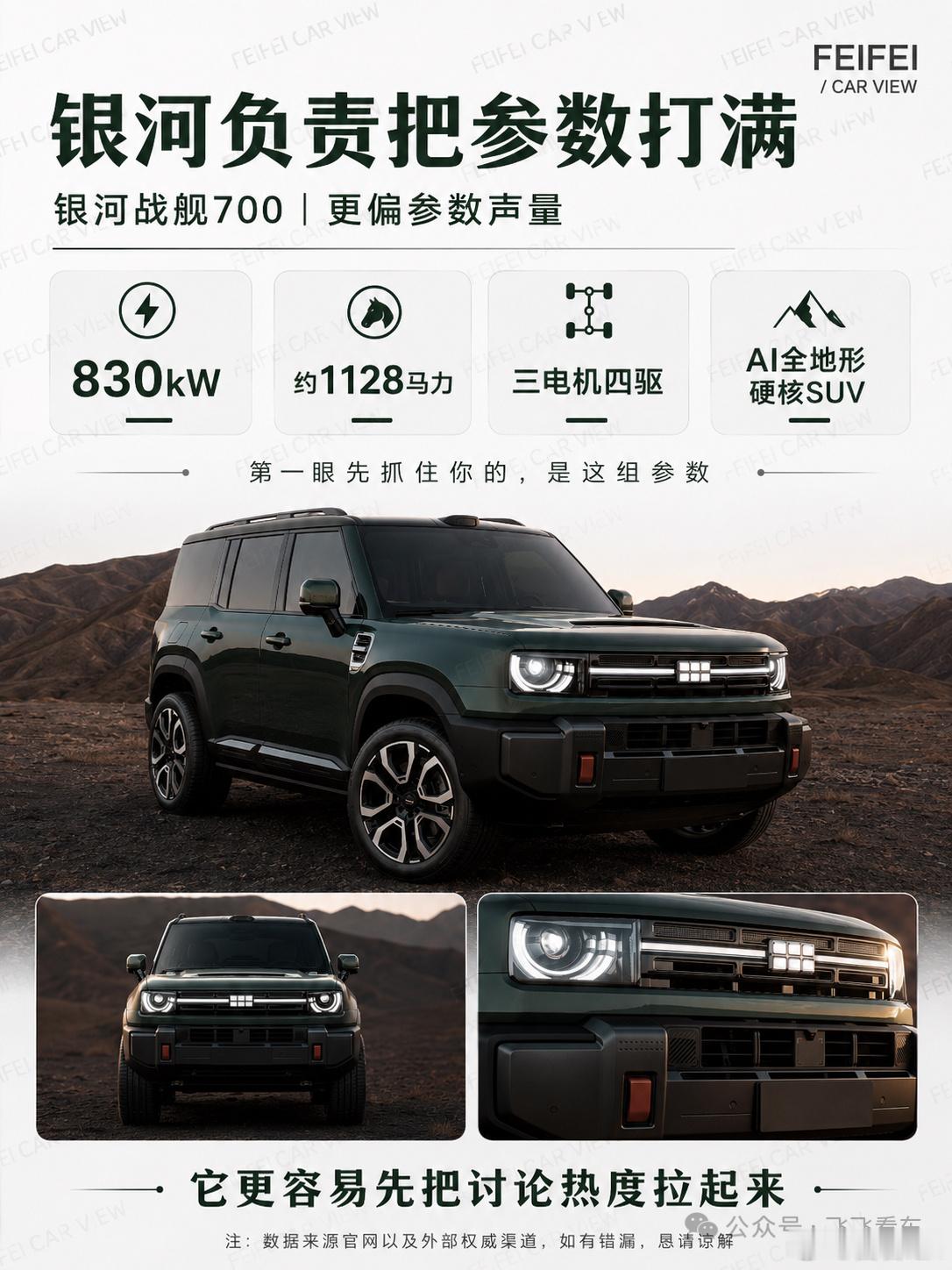吉利的银河战舰700和长城H10这两目测价格不会差太多一个性能参数更强，一个更实