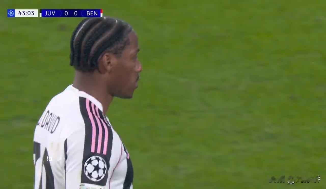 戴维很努力！本轮欧冠，尤文主场2:0击败本菲卡，主力前锋戴维虽没有获得进球，